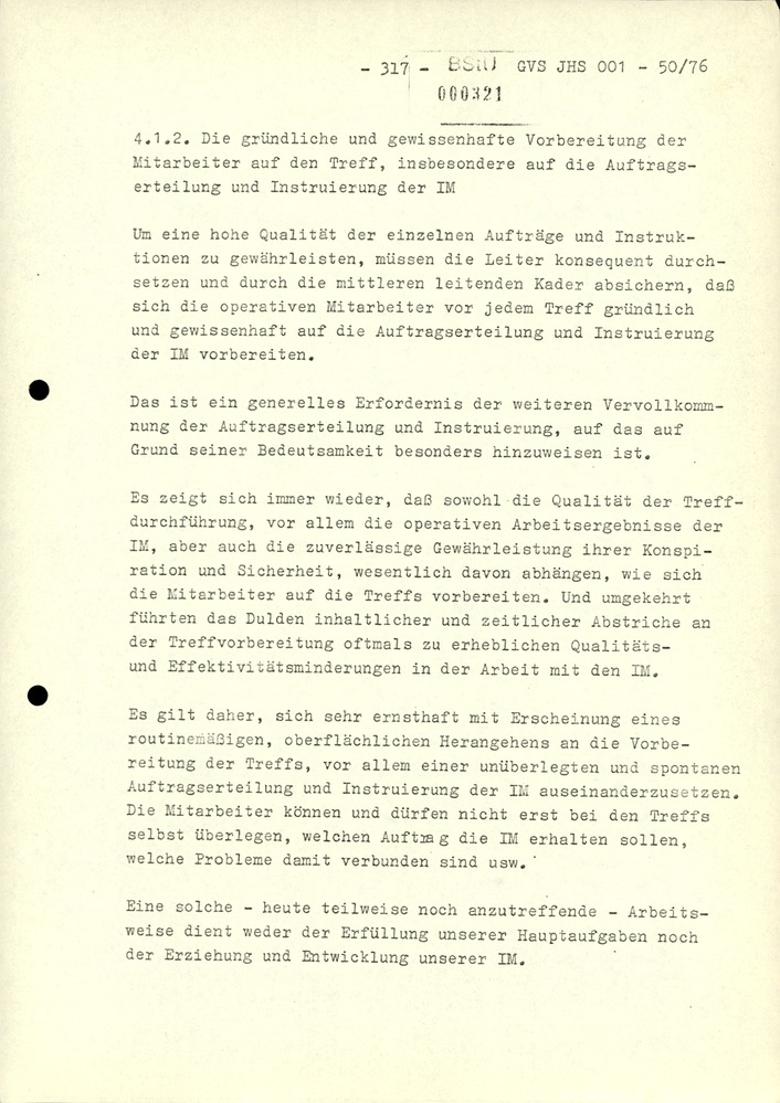 Dissertation "Zur Rolle und dem aktuell-politischen Inhalt eines aufgabenbezogenen Feindbildes in der Zusammenarbeit mit IM"