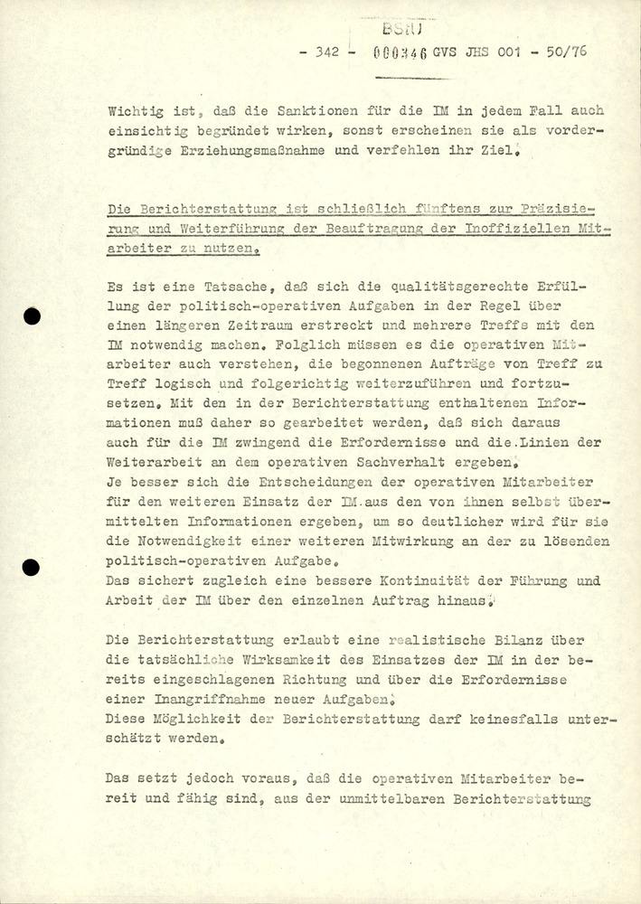 Dissertation "Zur Rolle und dem aktuell-politischen Inhalt eines aufgabenbezogenen Feindbildes in der Zusammenarbeit mit IM"