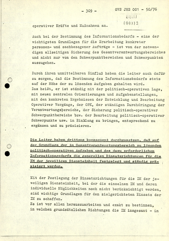 Dissertation "Zur Rolle und dem aktuell-politischen Inhalt eines aufgabenbezogenen Feindbildes in der Zusammenarbeit mit IM"