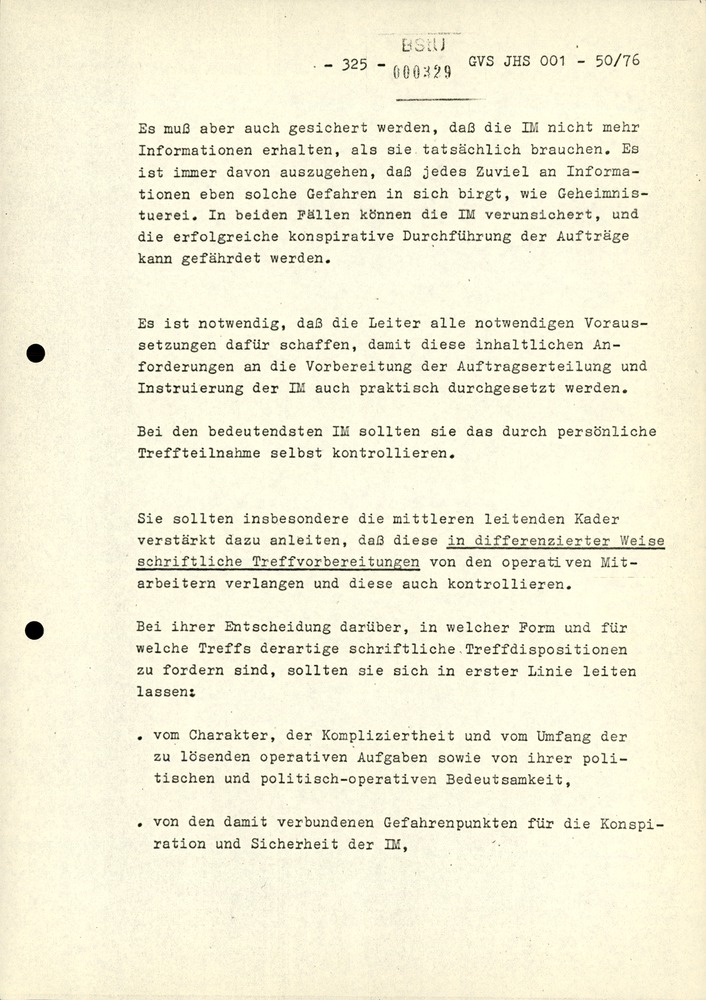 Dissertation "Zur Rolle und dem aktuell-politischen Inhalt eines aufgabenbezogenen Feindbildes in der Zusammenarbeit mit IM"
