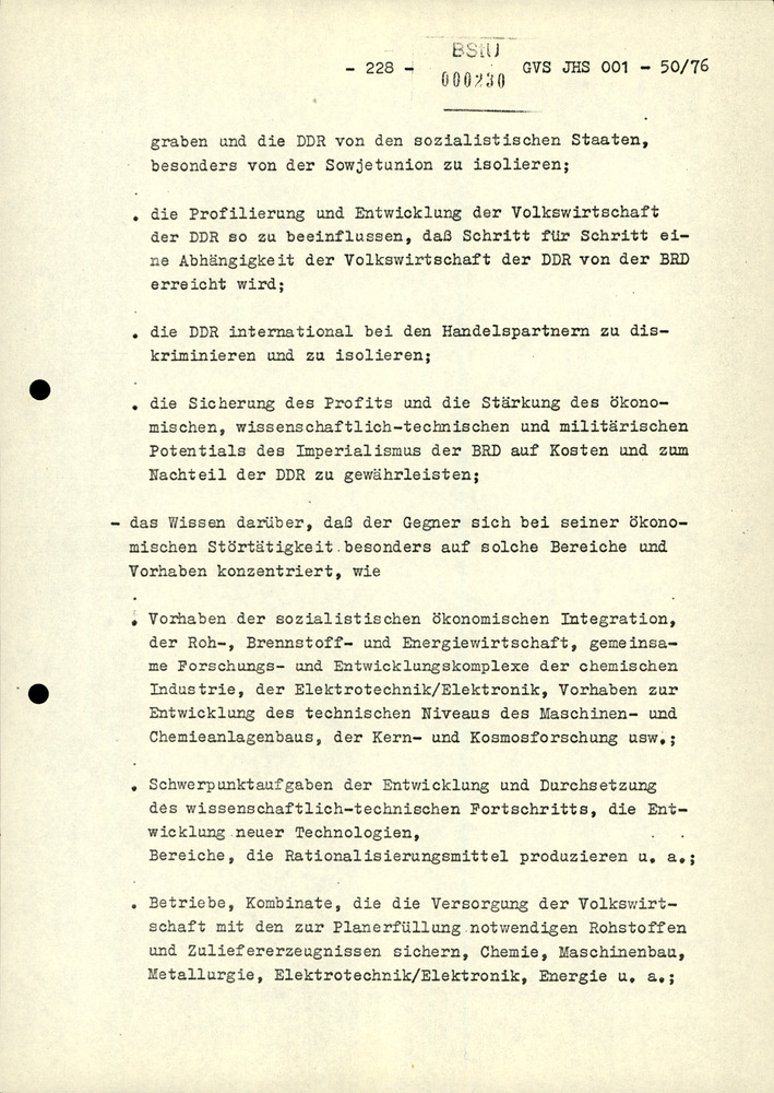 Dissertation "Zur Rolle und dem aktuell-politischen Inhalt eines aufgabenbezogenen Feindbildes in der Zusammenarbeit mit IM"