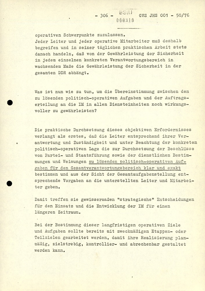 Dissertation "Zur Rolle und dem aktuell-politischen Inhalt eines aufgabenbezogenen Feindbildes in der Zusammenarbeit mit IM"