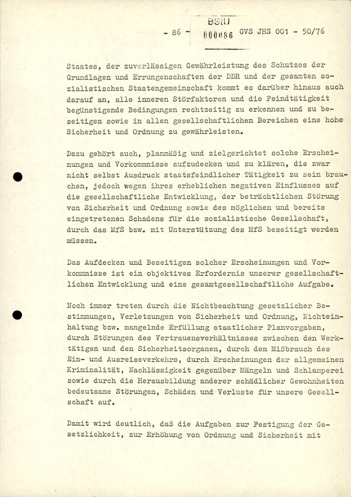 Dissertation "Zur Rolle und dem aktuell-politischen Inhalt eines aufgabenbezogenen Feindbildes in der Zusammenarbeit mit IM"