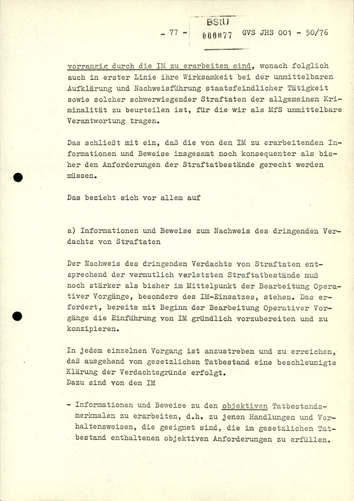 Dissertation "Zur Rolle und dem aktuell-politischen Inhalt eines aufgabenbezogenen Feindbildes in der Zusammenarbeit mit IM"