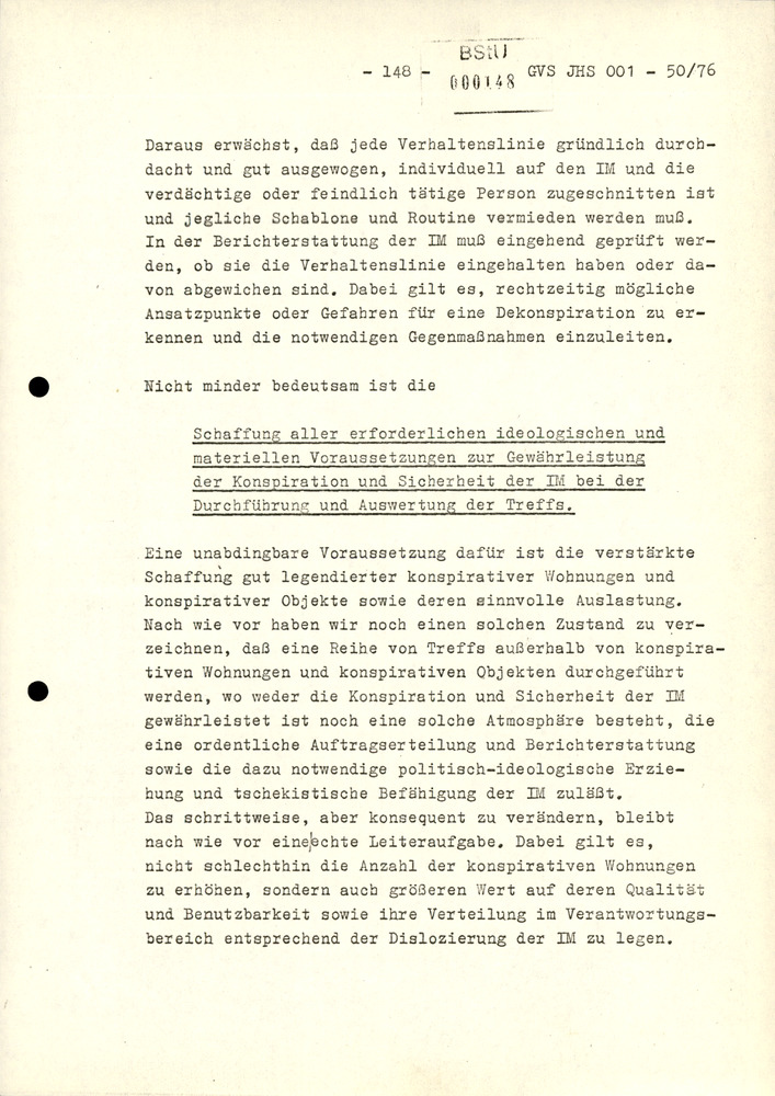 Dissertation "Zur Rolle und dem aktuell-politischen Inhalt eines aufgabenbezogenen Feindbildes in der Zusammenarbeit mit IM"