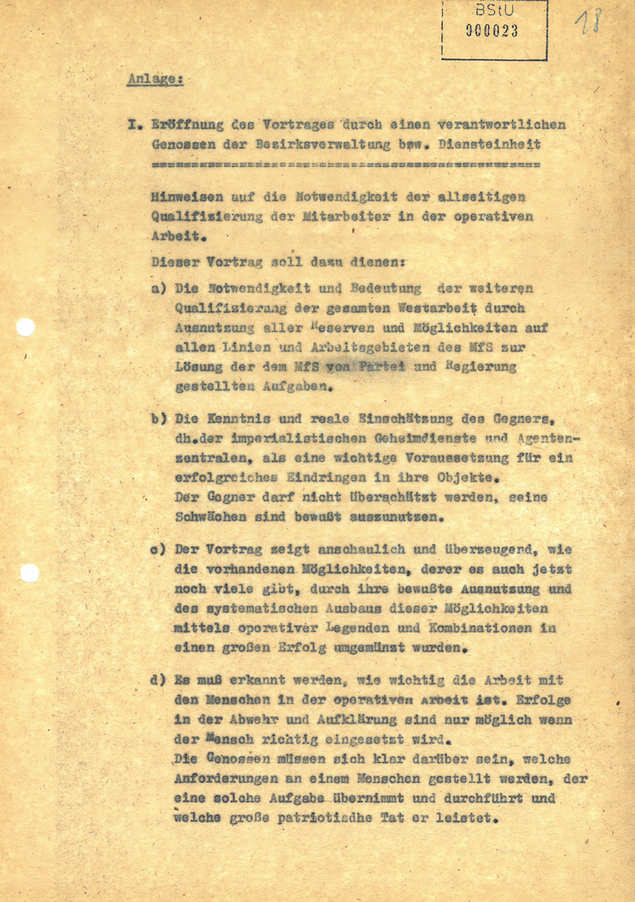 Entwurf eines Schreibens zu einer Vortragsveranstaltung mit Horst Hesse