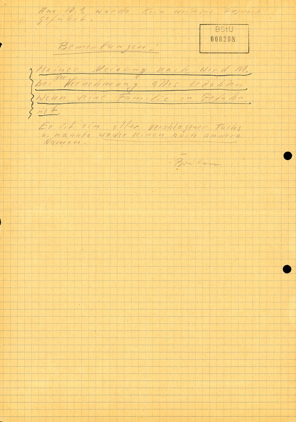 Bericht eines Zellengenossen von Paul Merker