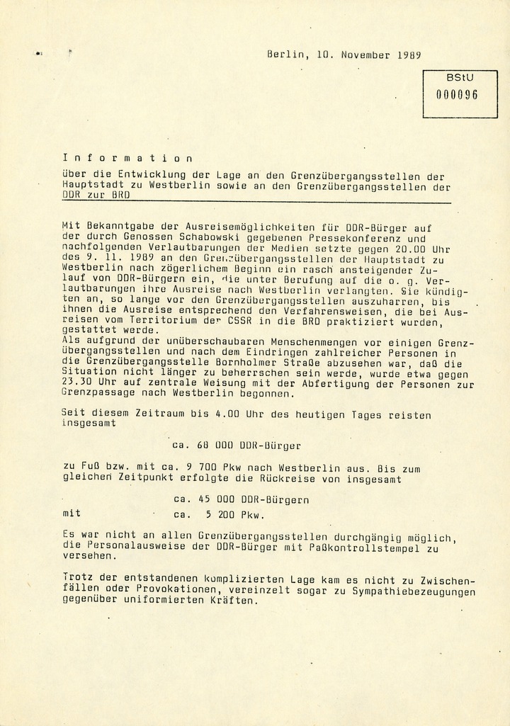 Innerdeutsche Grenze Und Berliner Mauer Mediathek Des Stasi Unterlagen Archivs
