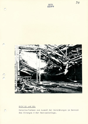 Bildbericht zur Explosion im Gaskombinat "Schwarze Pumpe" am 22. Februar 1982