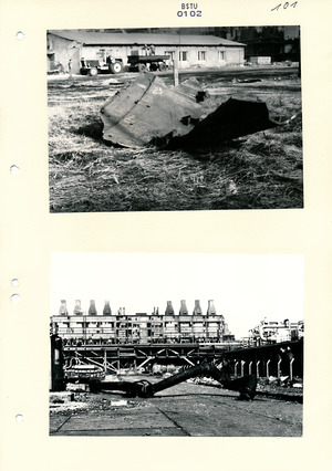 Bildbericht zur Explosion im Gaskombinat "Schwarze Pumpe" am 22. Februar 1982