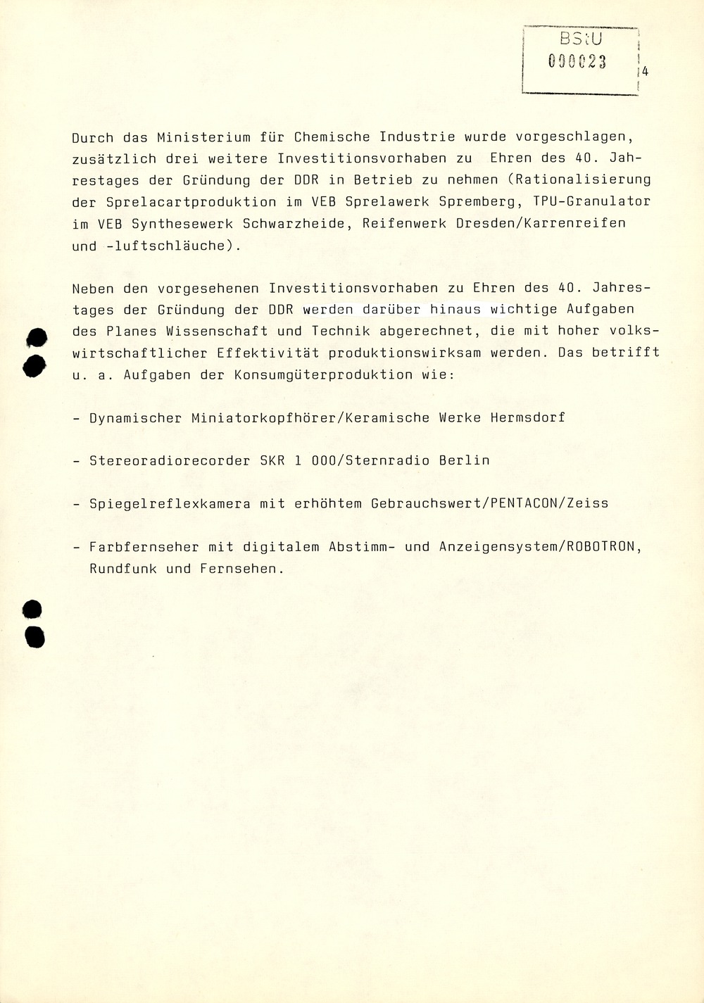 Wochenübersicht Nr. 40/89 vom 2. Oktober 1989