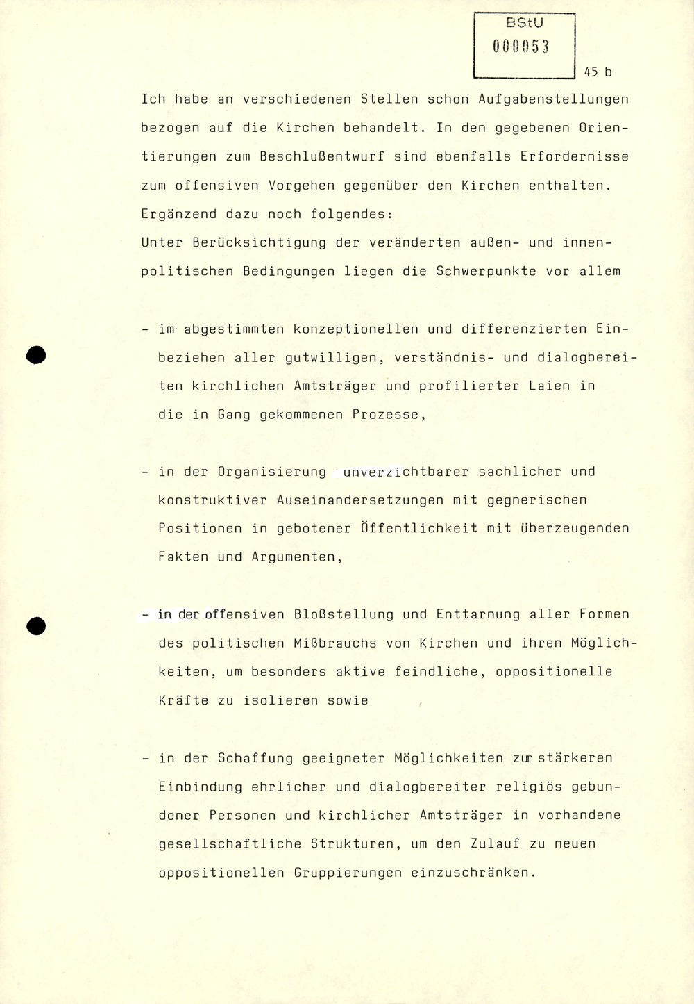 Referat Mielkes zur Auswertung der 9. Tagung des ZK der SED