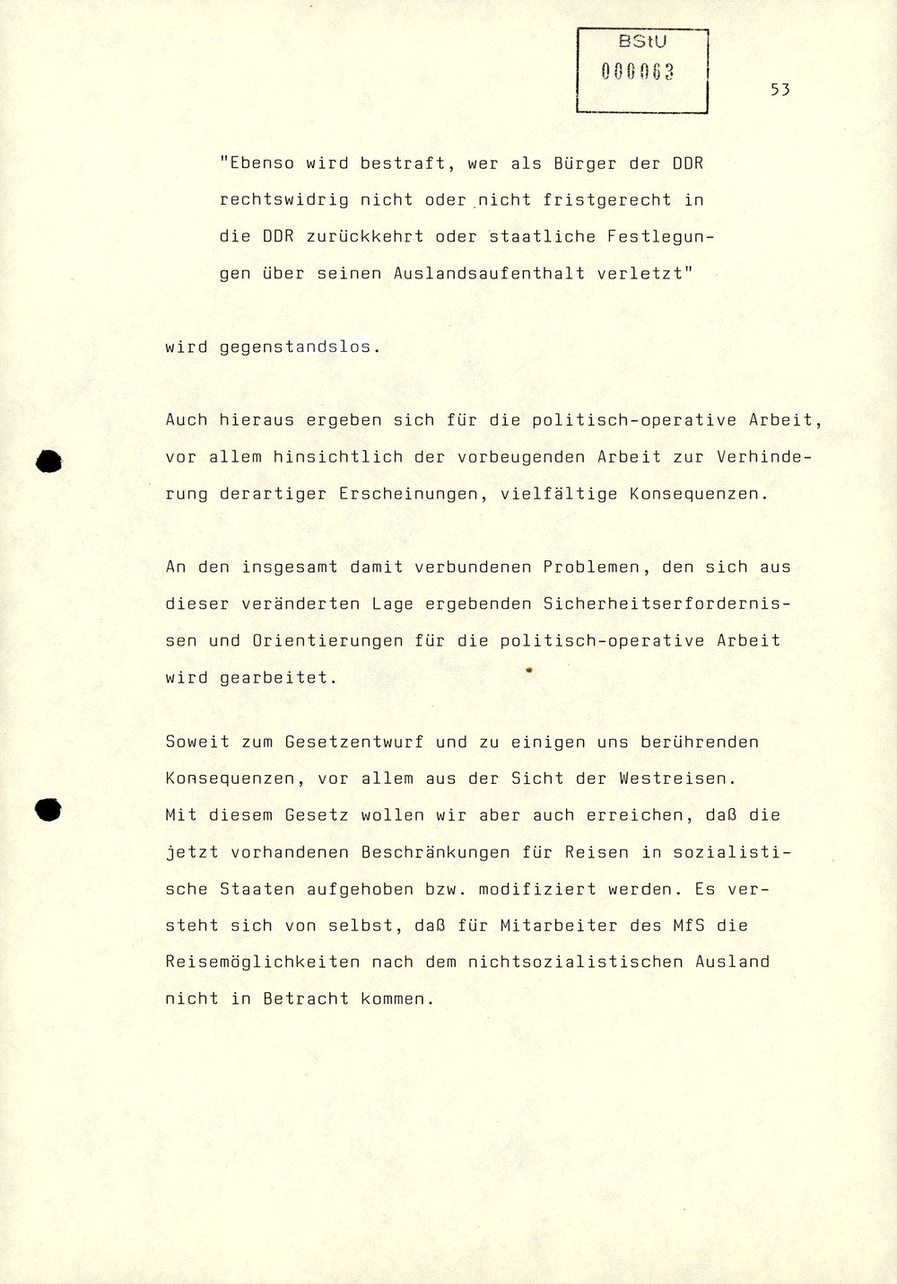 Referat Mielkes zur Auswertung der 9. Tagung des ZK der SED