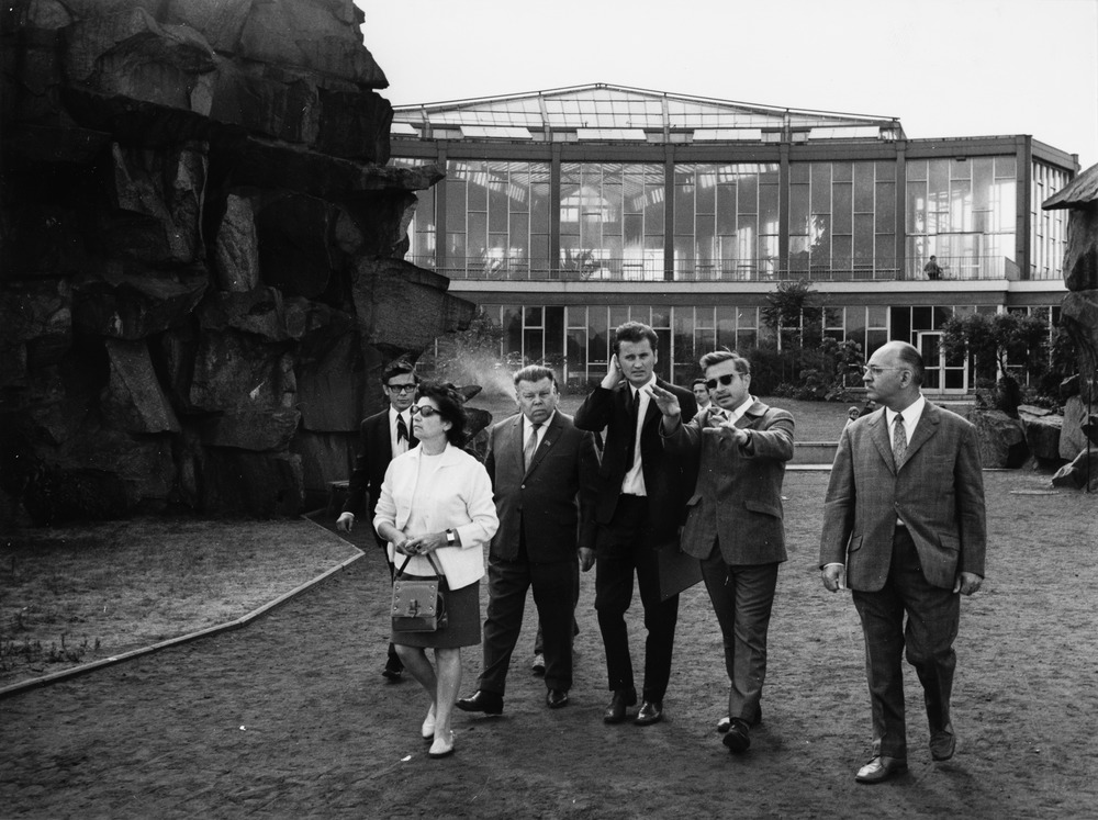 Besuch des Leiters der KGB-Regionalverwaltung Moskau im Tierpark Berlin-Friedrichsfelde