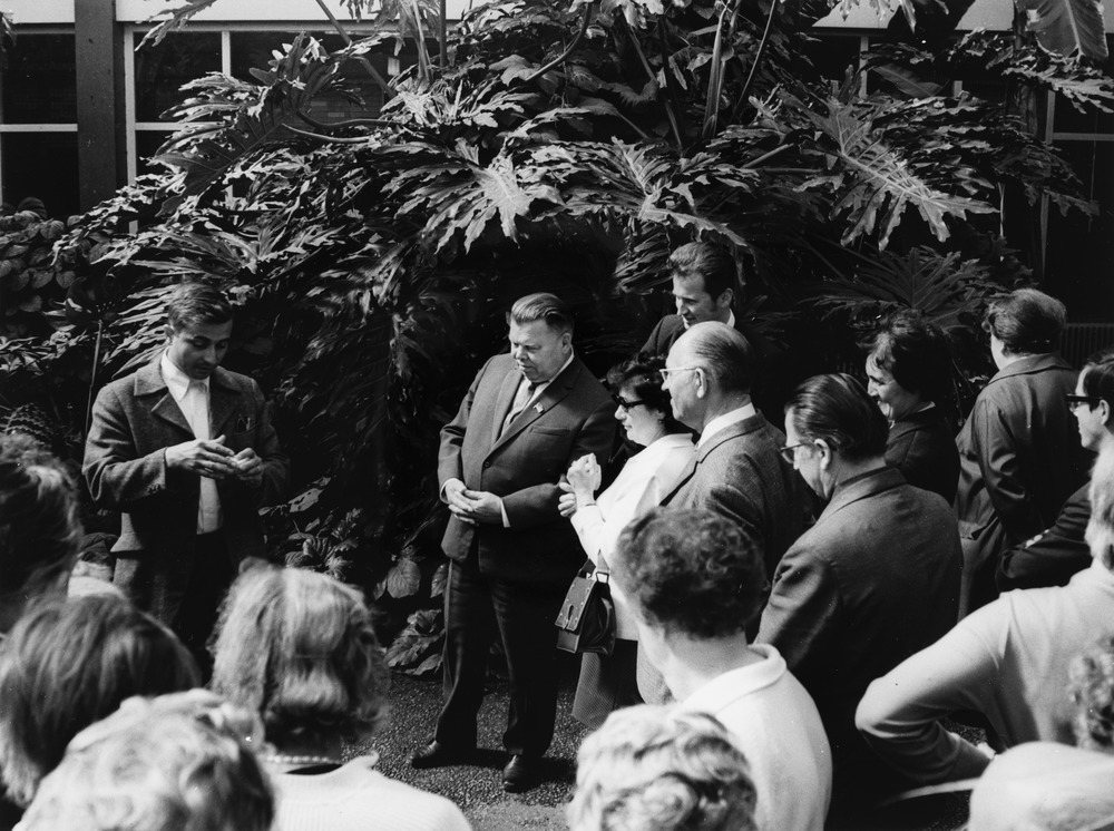 Besuch des Leiters der KGB-Regionalverwaltung Moskau im Tierpark Berlin-Friedrichsfelde