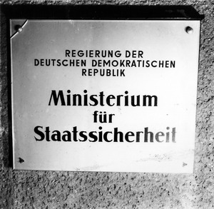 Außenaufnahmen von "Haus 2" der Stasi-Zentrale in Berlin-Lichtenberg