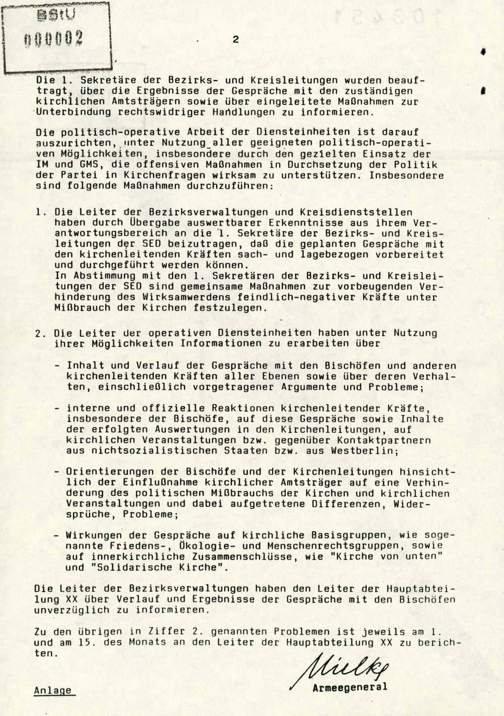 Konzeption zu prinzipiellen Fragen der Beziehungen zwischen Staat und Kirche