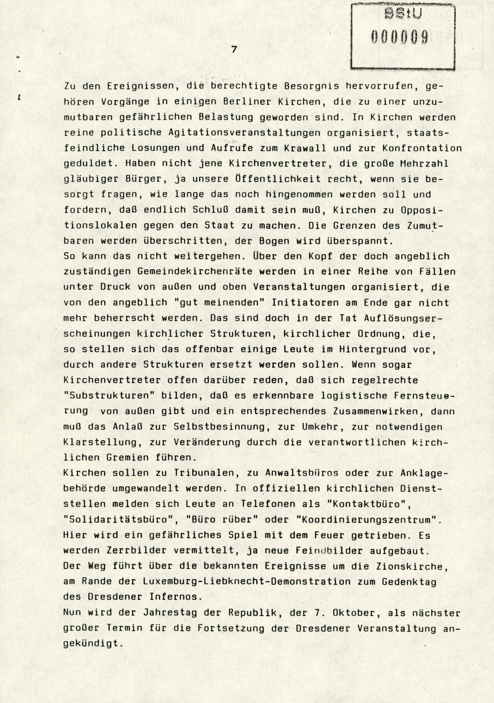 Konzeption zu prinzipiellen Fragen der Beziehungen zwischen Staat und Kirche