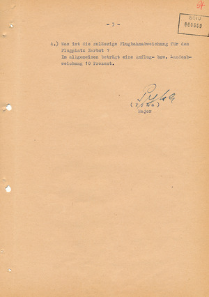 Befragung von Sachverständigen zum Beschuss von Jagdflugzeugen