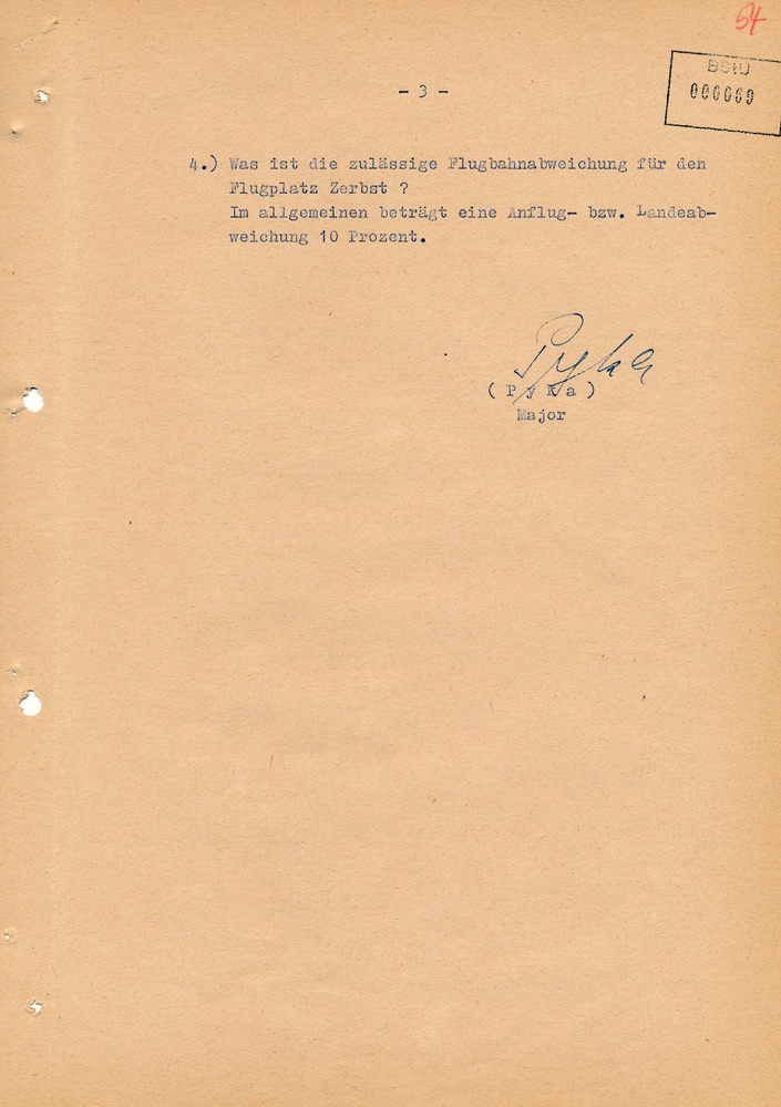 Befragung von Sachverständigen zum Beschuss von Jagdflugzeugen