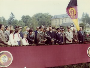 Empfang Sigmund Jähns in der DDR