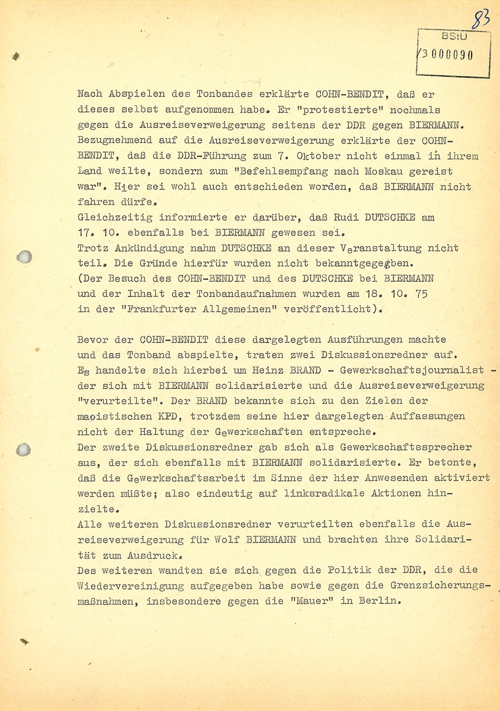 Bericht über die Veranstaltung "Solidarität mit dem spanischen Widerstand"