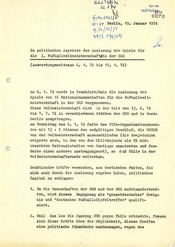 Politische Aspekte der Auslosung zur Fußball­-Welt­meister­schaft 1974