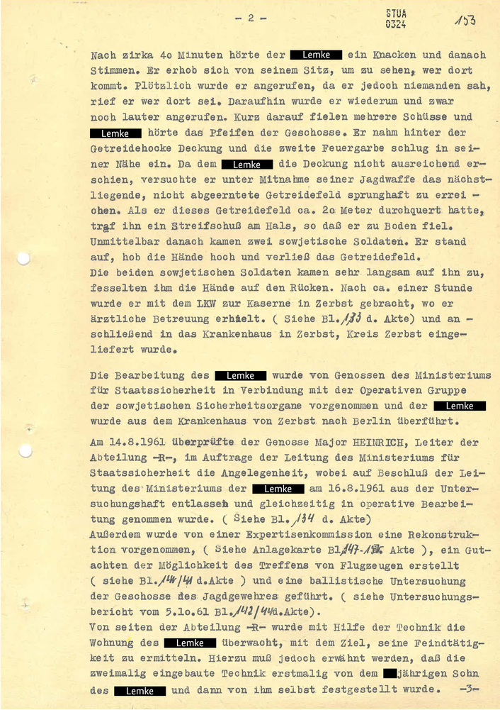 Abschlussbericht zu Ermittlungen im Kreis Belzig wegen des Verdachts der „Diversion“