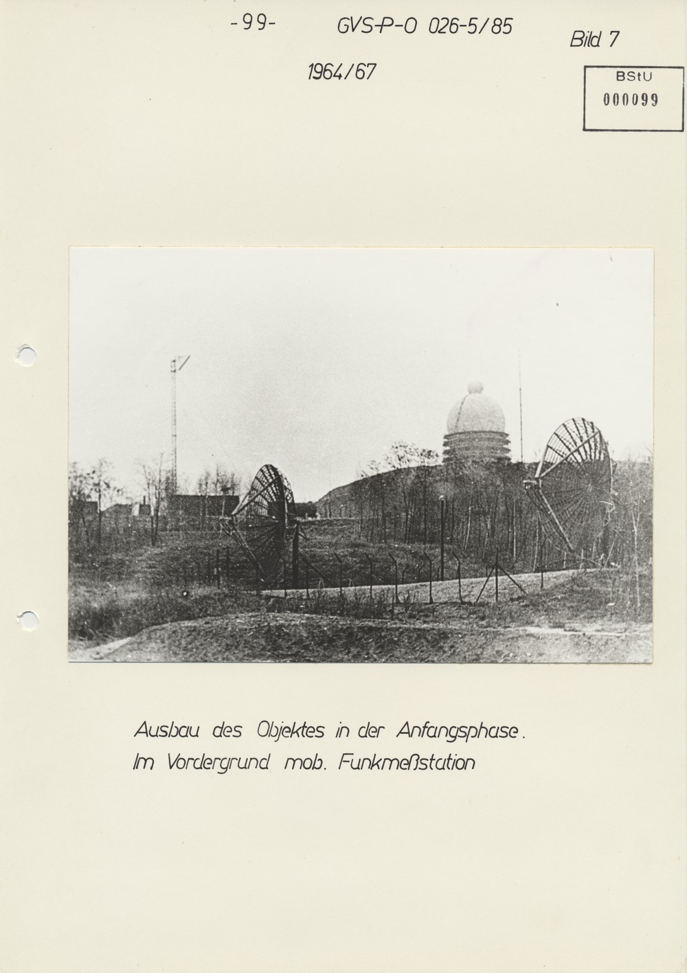 Bilderserie zur US Army Field Station Berlin auf dem Teufelsberg