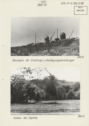 Bilderserie zur US Army Field Station Berlin auf dem Teufelsberg
