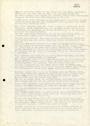 Anonymer Protestbrief gegen die SED-Regierung im Vorfeld der Kommunalwahlen 1989