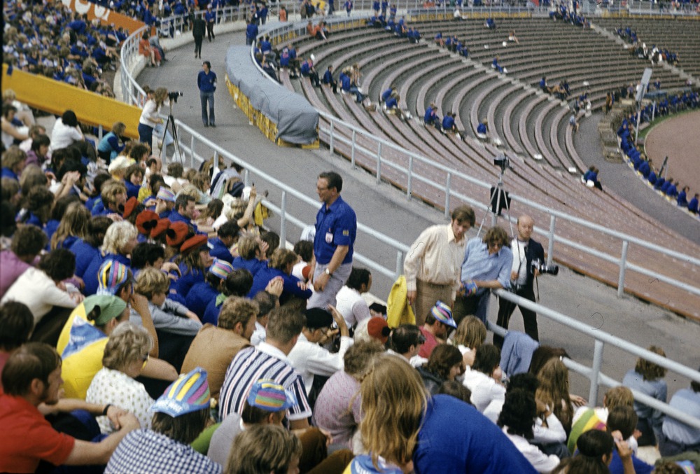 Eröffnungsfeier der X. Weltfestspiele der Jugend und Studenten 1973 in Ost-Berlin