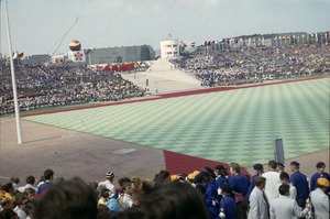 Eröffnungsfeier der X. Weltfestspiele der Jugend und Studenten 1973 in Ost-Berlin
