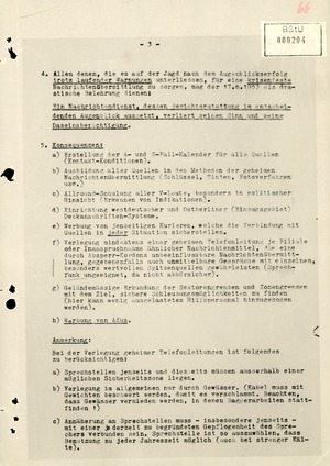 Schreiben der Organisation Gehlen zu Erfahrungen und Schlussfolgerungen aus dem Volksaufstand in der DDR