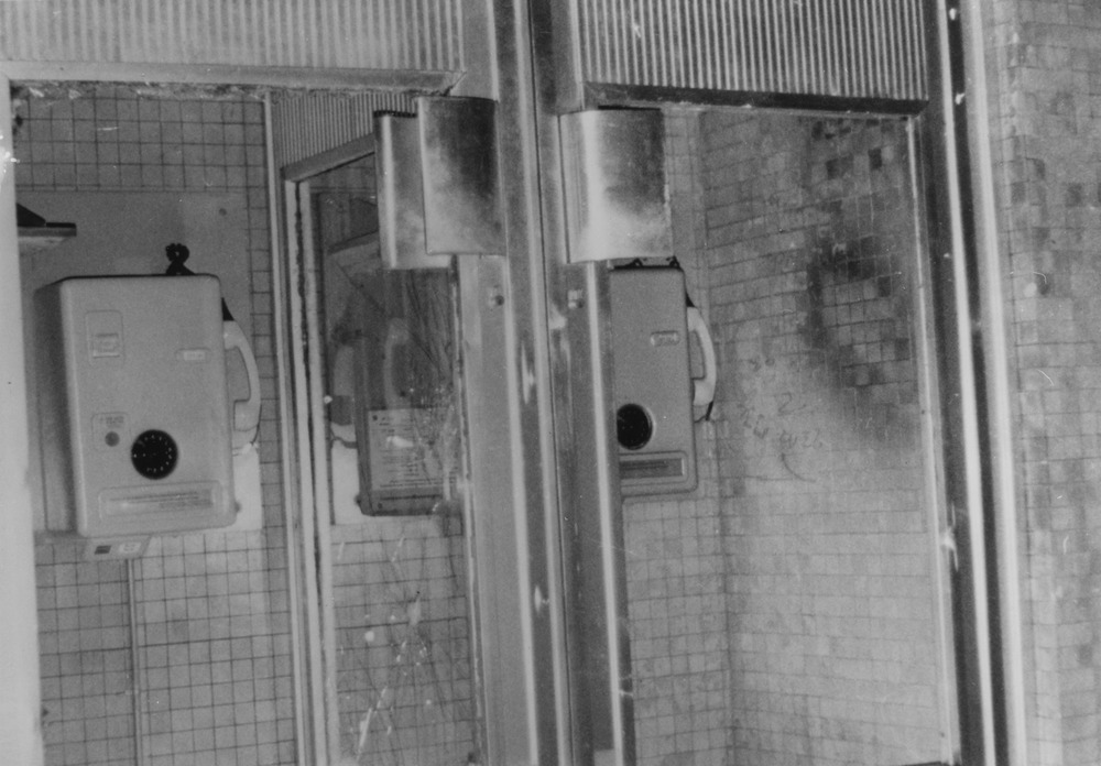 Fotodokumentation über Schäden am Dresdner Hauptbahnhof nach Durchfahrt der "Botschaftsflüchtlinge"