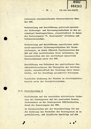 Befehl Nr. 13/73 zur Sicherung der X. Weltfestspiele der Jugend in Ost-Berlin