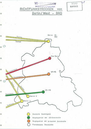 Analyse der Struktur und Tätigkeit der US Army Field Station Berlin (USAFSB) Teufelsberg