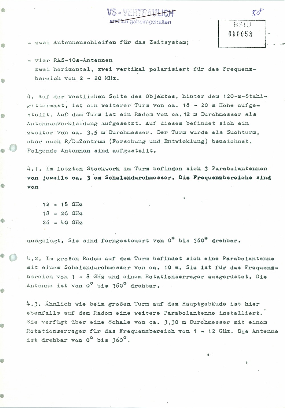 Analyse der Struktur und Tätigkeit der US Army Field Station Berlin (USAFSB) Teufelsberg
