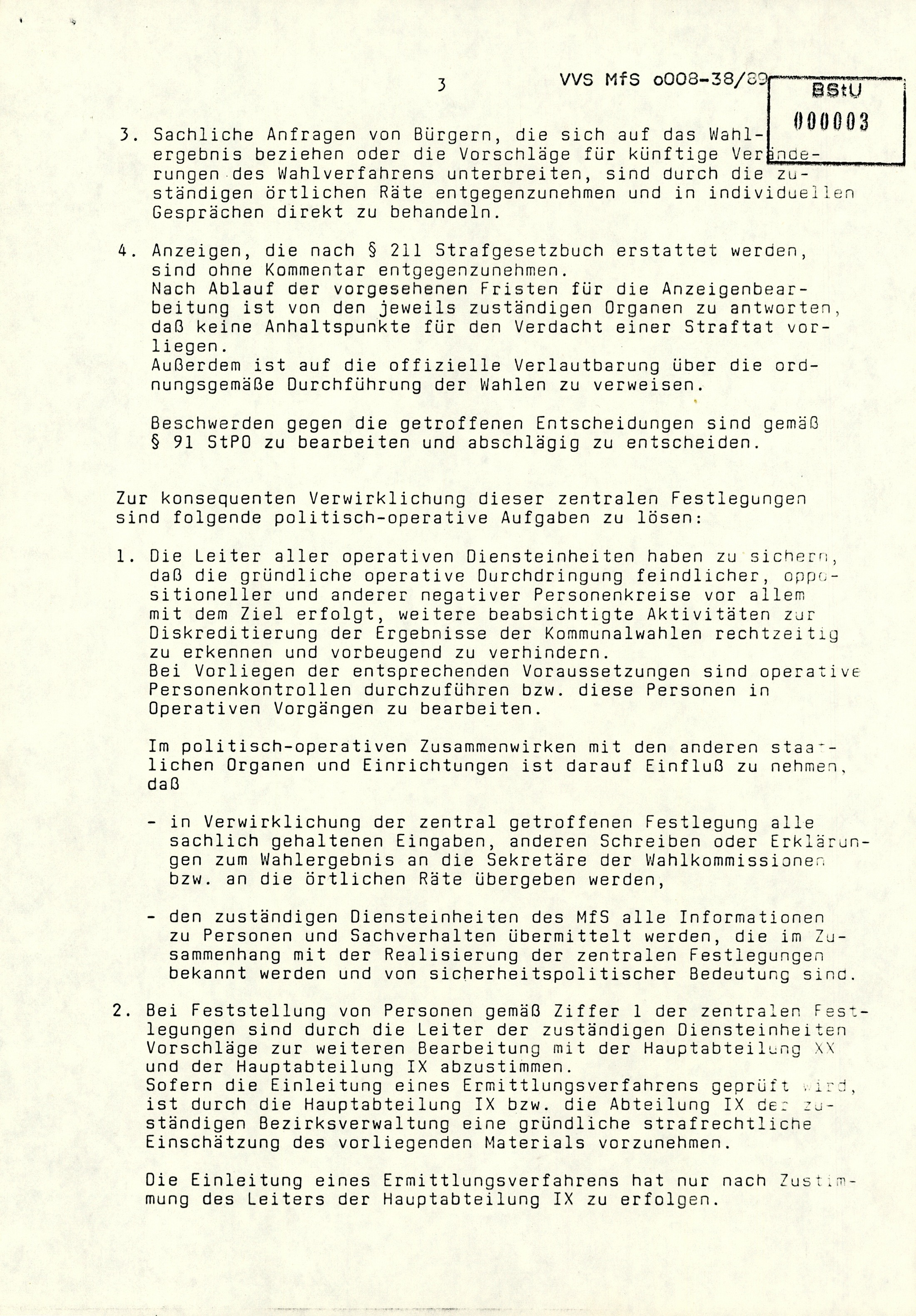 Beschwerden vor Ort datieren