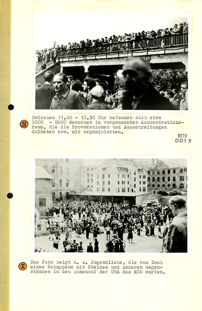 Dokumentation des Sturms auf die Volkspolizei in Magdeburg-Sudenburg