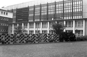 Blick auf "Haus 18" in der Stasi-Zentrale