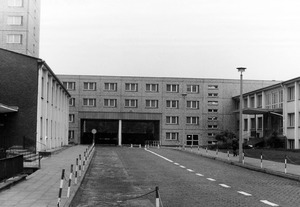Haupttor der Stasi-Zentrale (Innenhof)