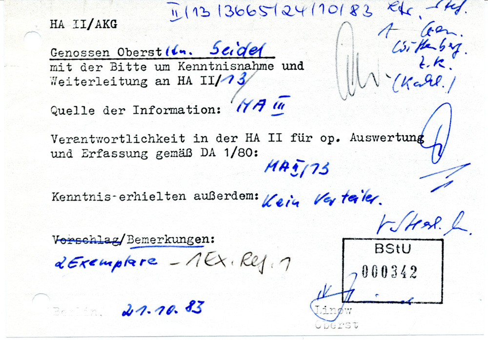 Hinweise zum geplanten Auftritt Udo Lindenbergs im Palast der Republik