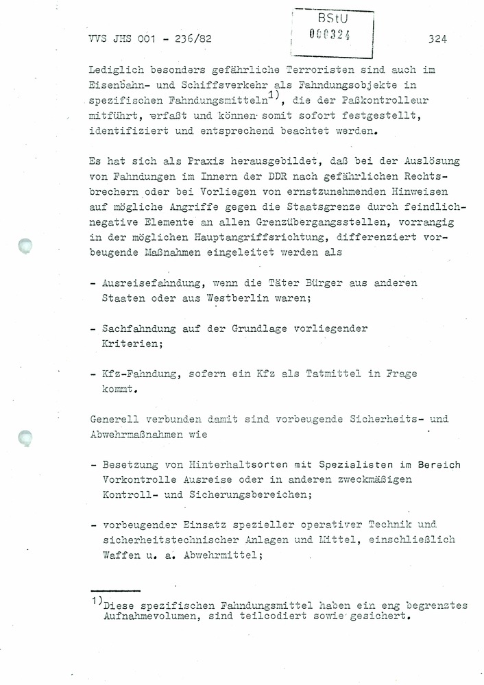 Dissertation: Die Abwehr von Terror- und anderen politisch-operativ bedeutsamen Gewaltakten gegen Grenzsicherungskräfte an der Staatsgrenze der DDR