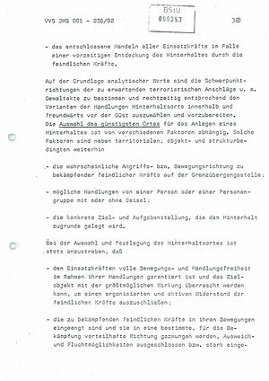 Dissertation: Die Abwehr von Terror- und anderen politisch-operativ bedeutsamen Gewaltakten gegen Grenzsicherungskräfte an der Staatsgrenze der DDR