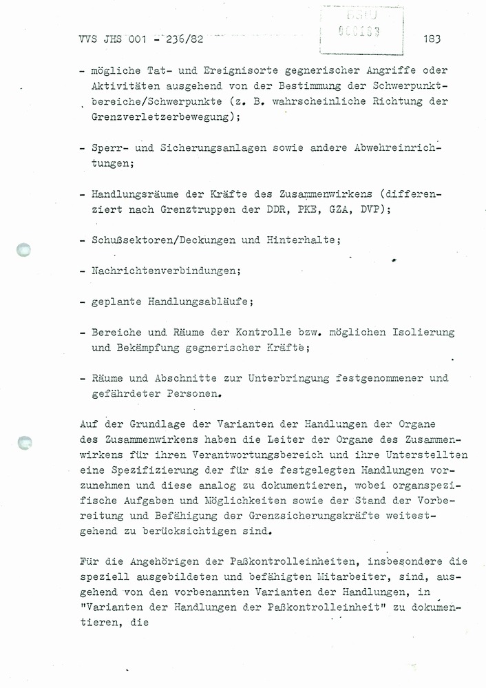 Dissertation: Die Abwehr von Terror- und anderen politisch-operativ bedeutsamen Gewaltakten gegen Grenzsicherungskräfte an der Staatsgrenze der DDR