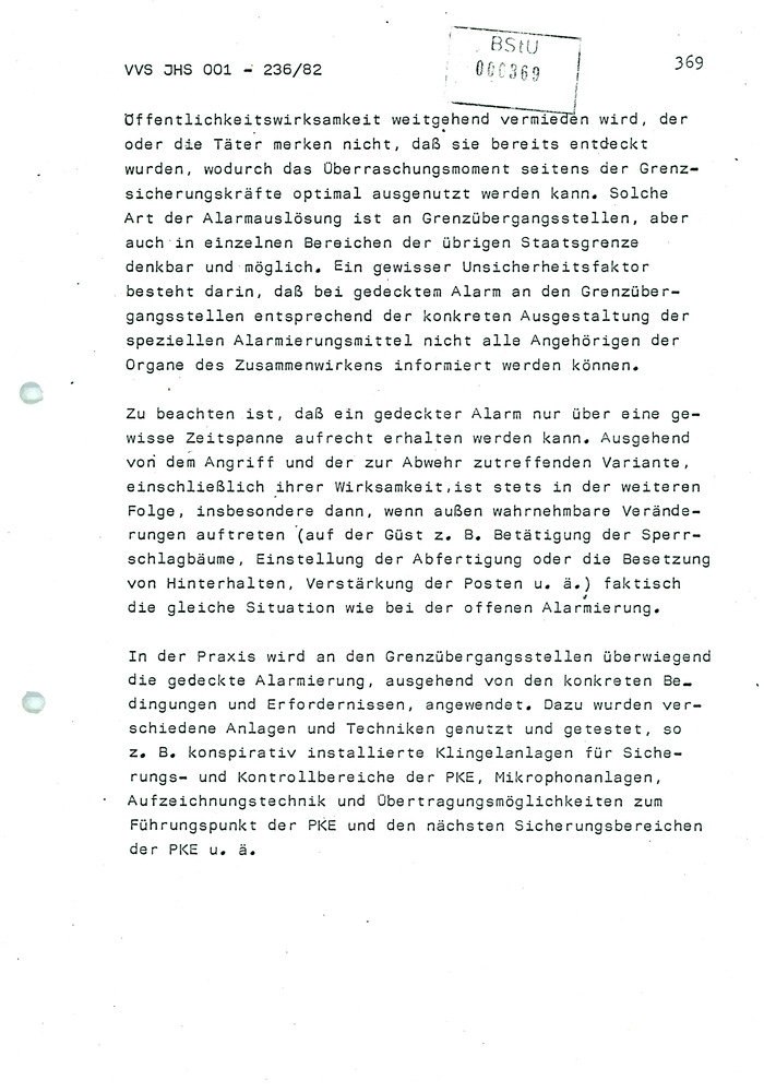 Dissertation: Die Abwehr von Terror- und anderen politisch-operativ bedeutsamen Gewaltakten gegen Grenzsicherungskräfte an der Staatsgrenze der DDR