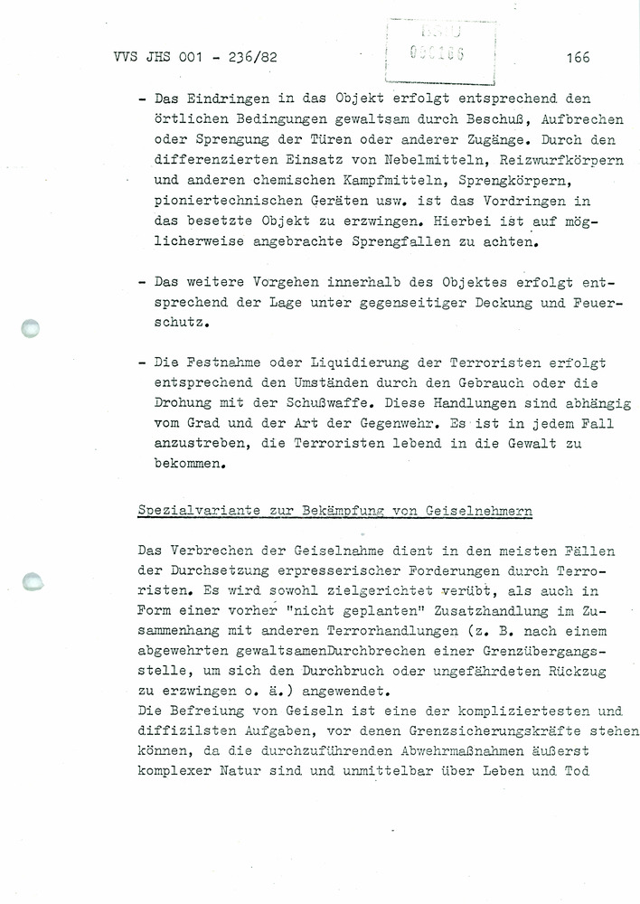 Dissertation: Die Abwehr von Terror- und anderen politisch-operativ bedeutsamen Gewaltakten gegen Grenzsicherungskräfte an der Staatsgrenze der DDR