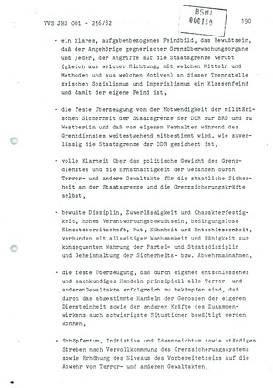 Dissertation: Die Abwehr von Terror- und anderen politisch-operativ bedeutsamen Gewaltakten gegen Grenzsicherungskräfte an der Staatsgrenze der DDR
