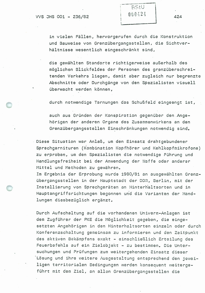 Dissertation: Die Abwehr von Terror- und anderen politisch-operativ bedeutsamen Gewaltakten gegen Grenzsicherungskräfte an der Staatsgrenze der DDR